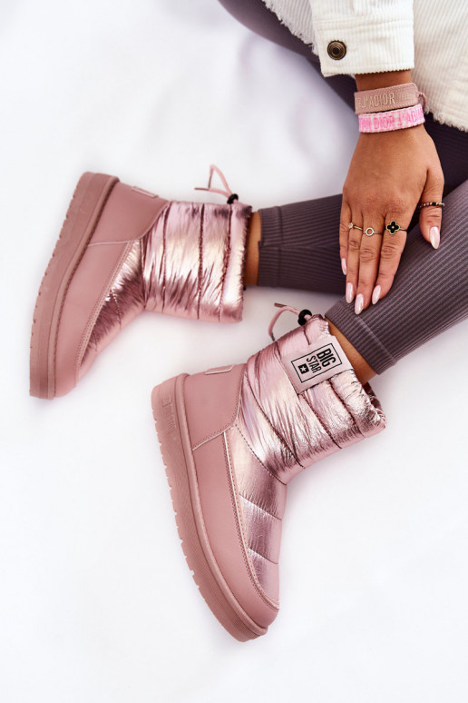 sniega apavi Big Star II274119 Rozā krāsas