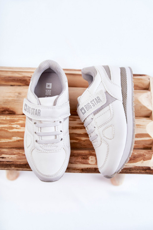 Bērnu apavi sporta apavi Big Star KK374009 baltas krāsas