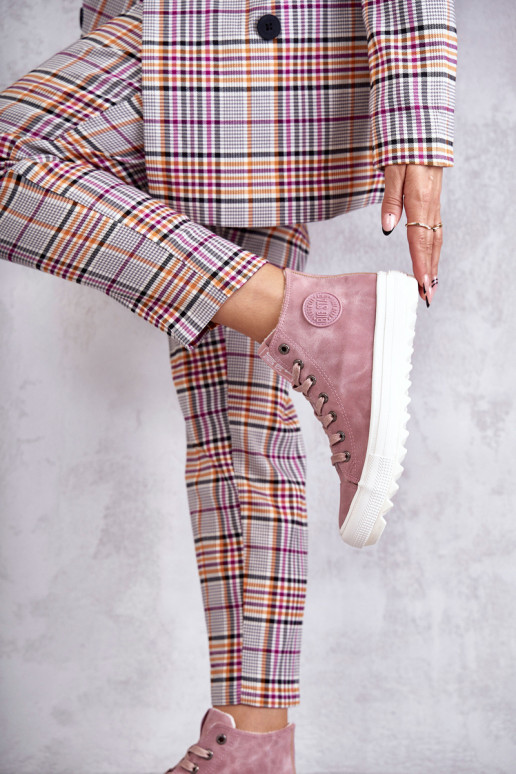 sieviešu puszābaki Big Star siltināti Rozā krāsas EE274113