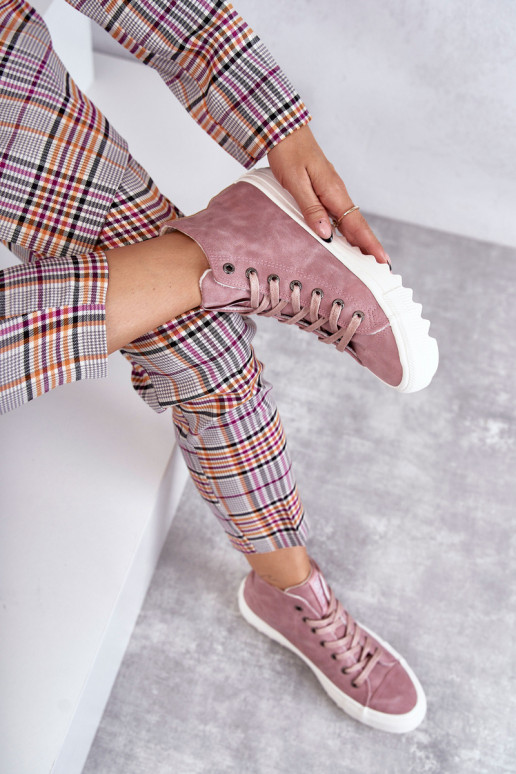 sieviešu puszābaki Big Star siltināti Rozā krāsas EE274113