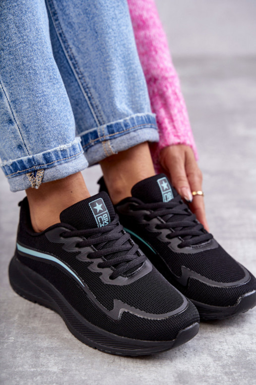 Stilīgasrni sporta apavi Sneakers modeļa apavi melnas krāsas Ida Stilīgasrni sporta apavi Sneakers modeļa apavi melnas krāsas Ida