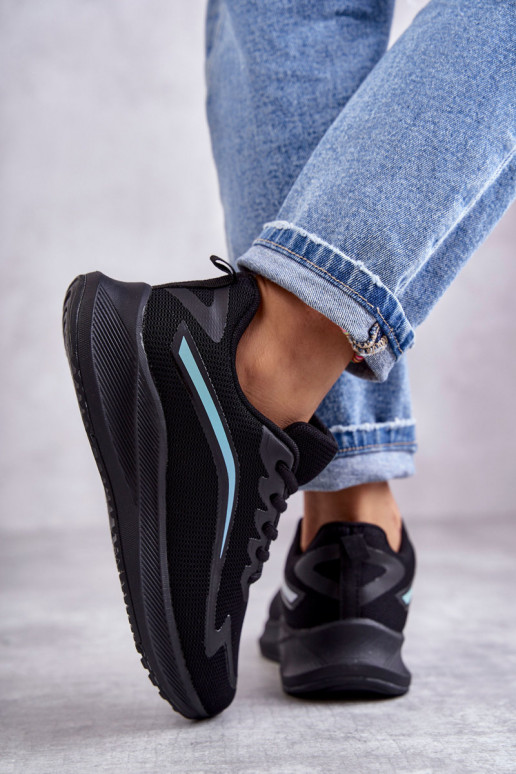 Stilīgasrni sporta apavi Sneakers modeļa apavi melnas krāsas Ida Stilīgasrni sporta apavi Sneakers modeļa apavi melnas krāsas Ida