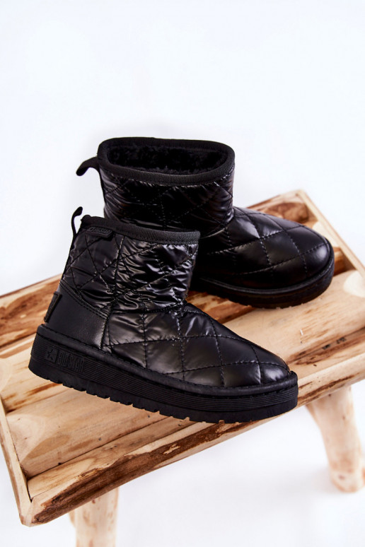 Bērnu ziemas apavi Big Star KK374242 melnas krāsas