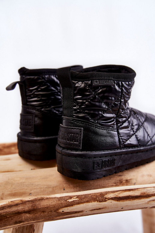 Bērnu ziemas apavi Big Star KK374242 melnas krāsas