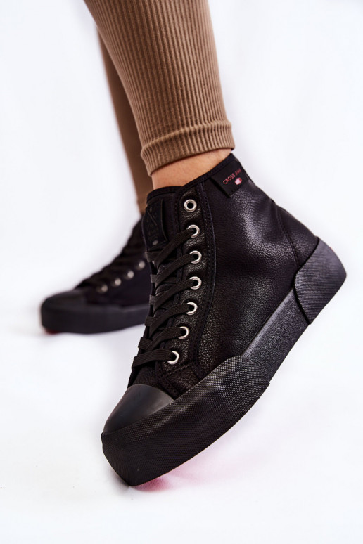 tõmblukuga Cross Jeans KK2R4055C melnas krāsas