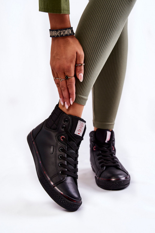 tõmblukuga Cross Jeans KK2R4058C melnas krāsas