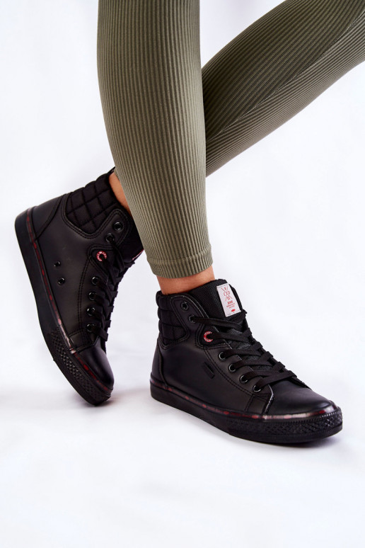 tõmblukuga Cross Jeans KK2R4058C melnas krāsas