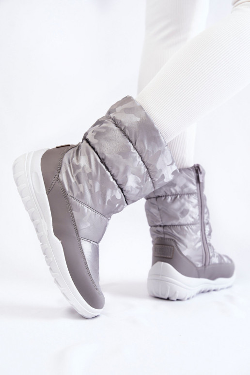 sniega apavi Big Star KK274600 Pelēkas krāsas