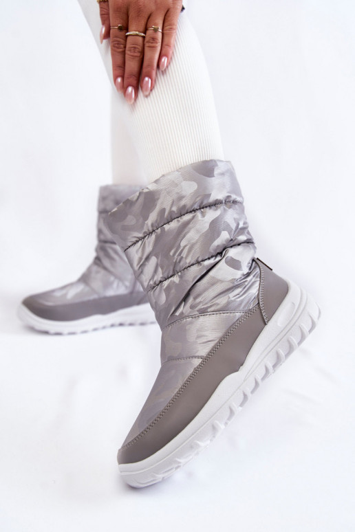 sniega apavi Big Star KK274600 Pelēkas krāsas