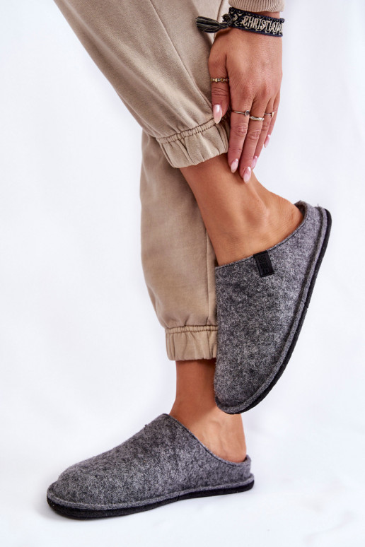 Klasiska modeļa Čības Big Star KK276014 Pelēkas krāsas