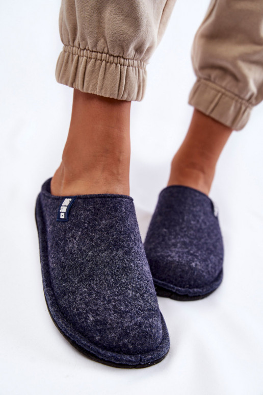 Klasiska modeļa Čības Big Star KK276013 tumši zilas krāsas