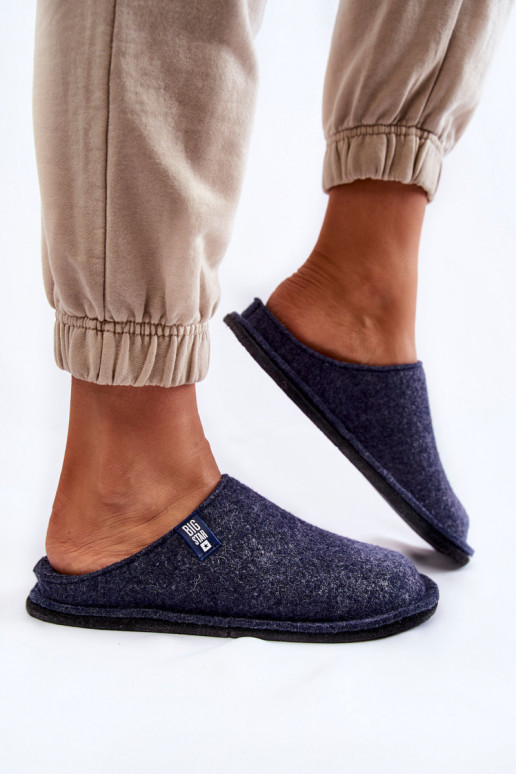 Klasiska modeļa Čības Big Star KK276013 tumši zilas krāsas