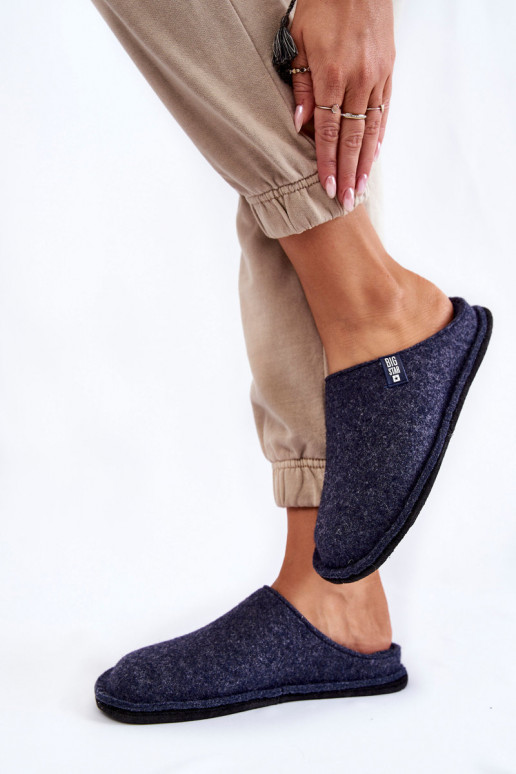 Klasiska modeļa Čības Big Star KK276013 tumši zilas krāsas