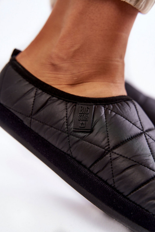 čības Big Star KK274606 melnas krāsas čības Big Star KK274606 melnas krāsas