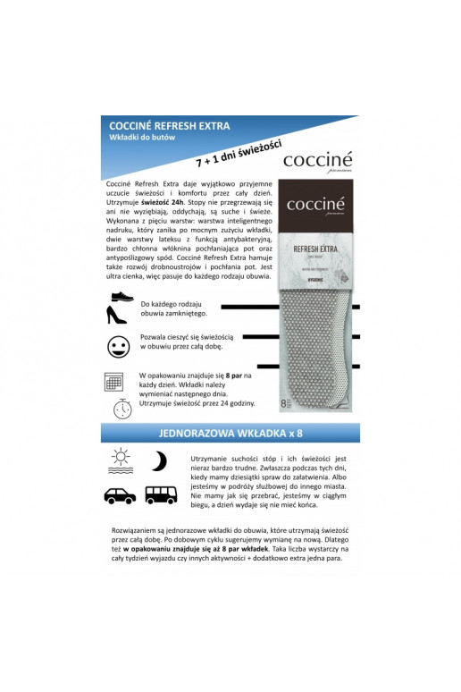 Coccine Refresh Extra Leliktņi 8 pāri Coccine Refresh Extra Leliktņi 8 pāri