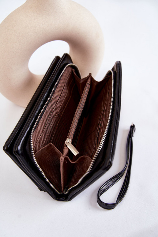 Maciņš melnas krāsas Shiness