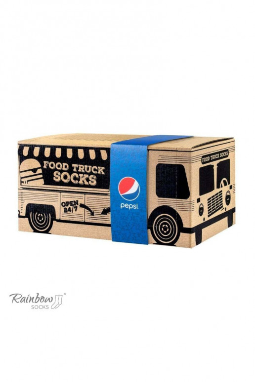 Zeķu komplekts Food Truck Z Pepsi x 3 Pāris Zeķu komplekts Food Truck Z Pepsi x 3 Pāris