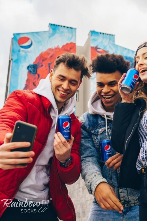 Zeķu komplekts Food Truck Z Pepsi x 3 Pāris Zeķu komplekts Food Truck Z Pepsi x 3 Pāris