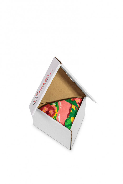 Varavīksnes zeķes 1 Pāris Pizza Varavīksnes zeķes 1 Pāris Pizza