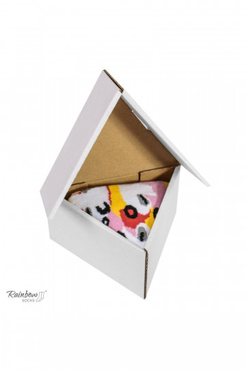 Varavīksnes zeķes 1 Pāris Pizza