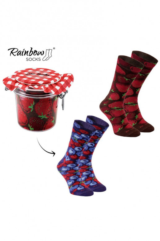 Varavīksnes zeķes 2 pāri