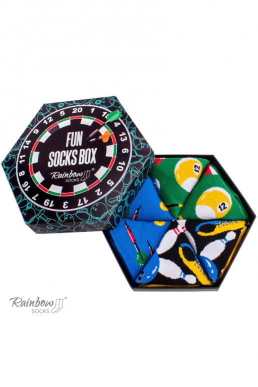 Varavīksnes zeķes 3 Pāris