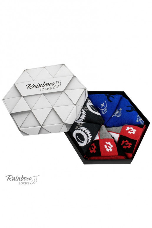 Varavīksnes zeķes 3 Pāris