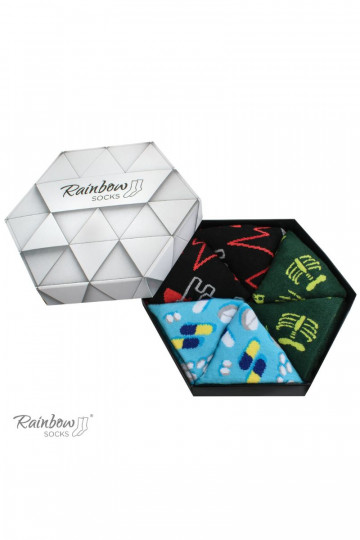 Varavīksnes zeķes 3 Pāris