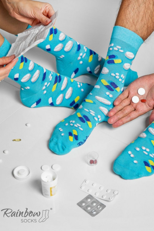 Varavīksnes zeķes 3 Pāris