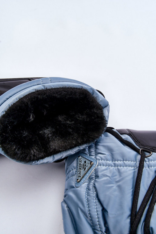 Stilīgasrnas sniega apavi šņorējami Zilas krāsas Carrios