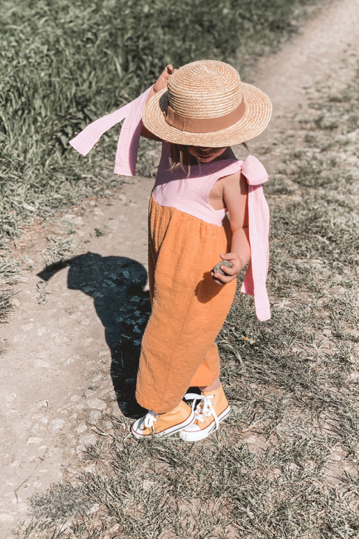 Bērnu apavi ar oļiem Dzelteni Filemon