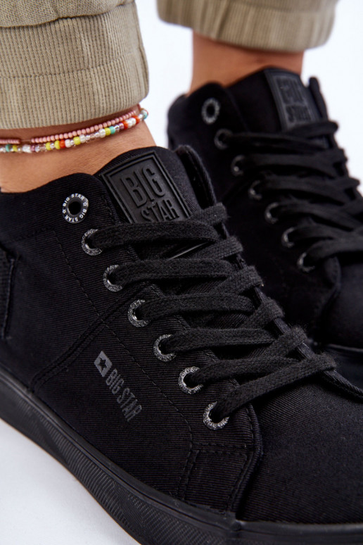 Klasiska modeļa tõmblukuga Big Star LL274001 melnas krāsas