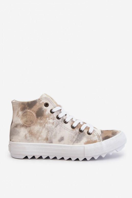 sieviešu puszābaki Big Star LL274047 Baltas-Zaļas krāsas