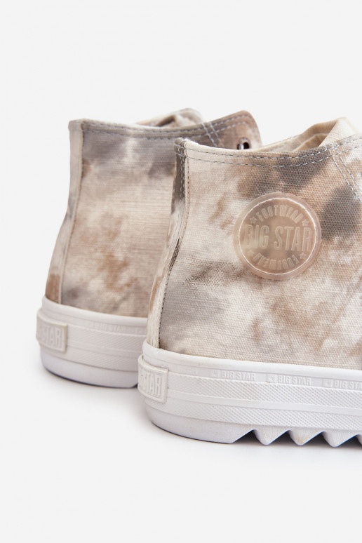 sieviešu puszābaki Big Star LL274047 Baltas-Zaļas krāsas