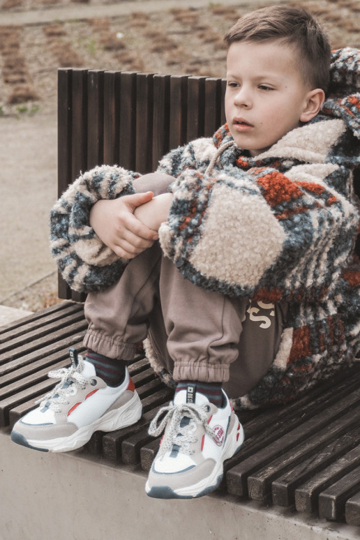 Bērnu sporta apavi Memory Foam System Big Star JJ374269 baltas krāsas