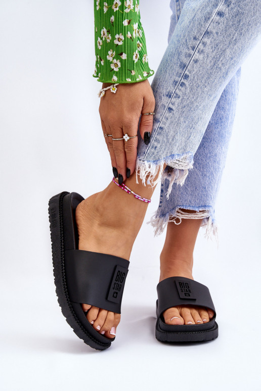 Čības Big Star LL274429 melnas krāsas