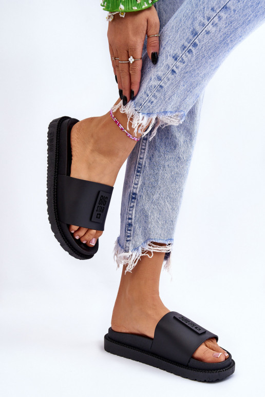 Čības Big Star LL274429 melnas krāsas