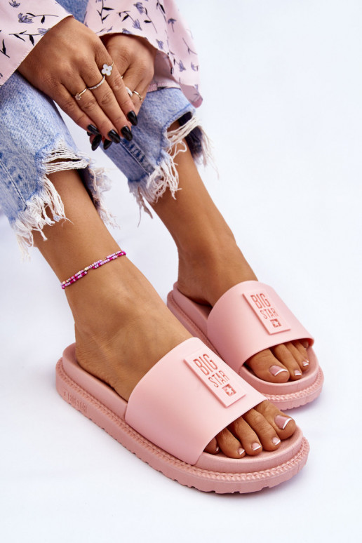 Čības Big Star LL274425 Gaiši sārtas krāsas