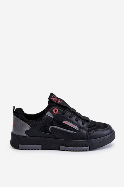 Sneakers modeļa apavi Cross Jeans LL2R4012C melnas krāsas Sneakers modeļa apavi Cross Jeans LL2R4012C melnas krāsas