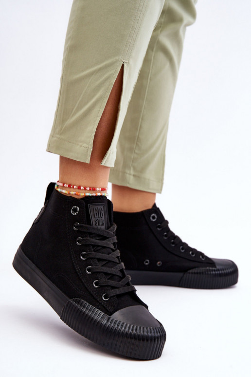 tõmblukuga Auduma Big Star LL274444 melnas krāsas