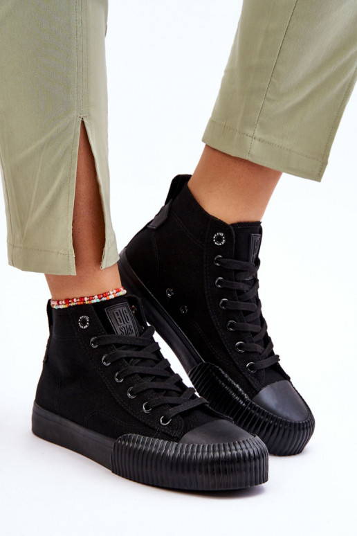 tõmblukuga Auduma Big Star LL274444 melnas krāsas