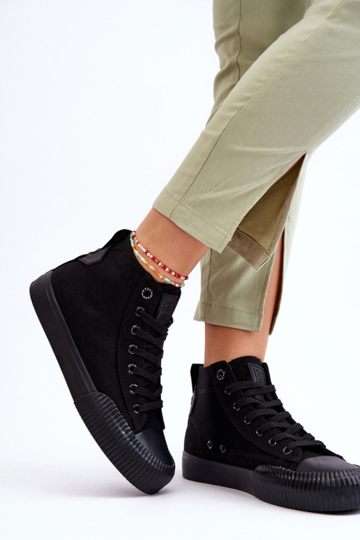 tõmblukuga Auduma Big Star LL274444 melnas krāsas