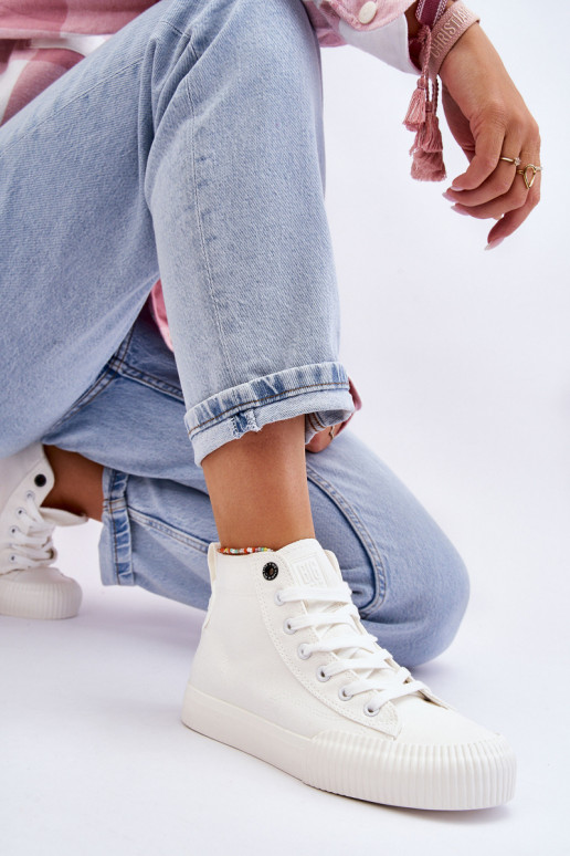 tõmblukuga Auduma Big Star LL274445 baltas krāsas