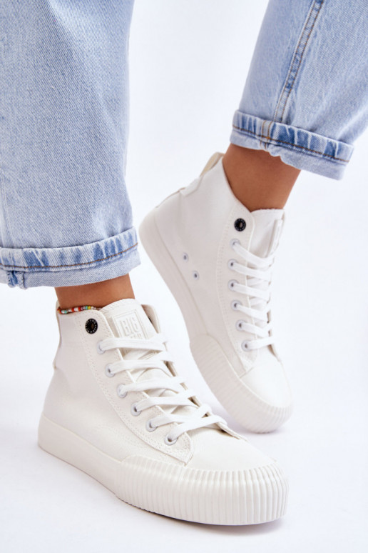 tõmblukuga Auduma Big Star LL274445 baltas krāsas