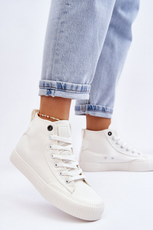 tõmblukuga Auduma Big Star LL274445 baltas krāsas