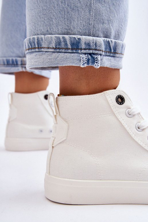 tõmblukuga Auduma Big Star LL274445 baltas krāsas