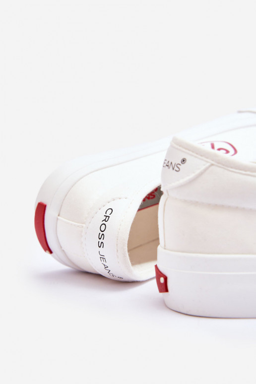 Auduma Sporta apavi Cross Jeans LL2R4043 baltas krāsas