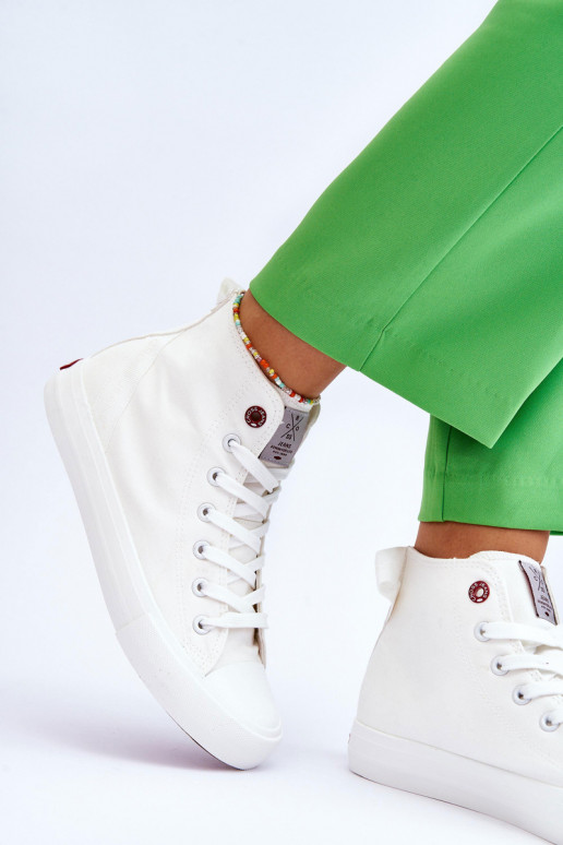 Klasiska modeļa tõmblukuga Cross Jeans LL2R4086C baltas krāsas