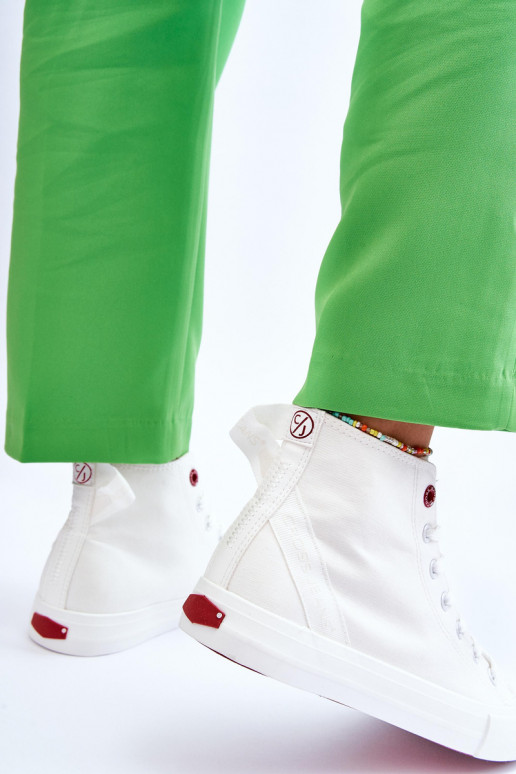 Klasiska modeļa tõmblukuga Cross Jeans LL2R4086C baltas krāsas