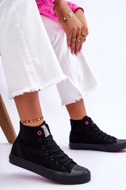 Klasiska modeļa tõmblukuga Cross Jeans LL2R4088C melnas krāsas